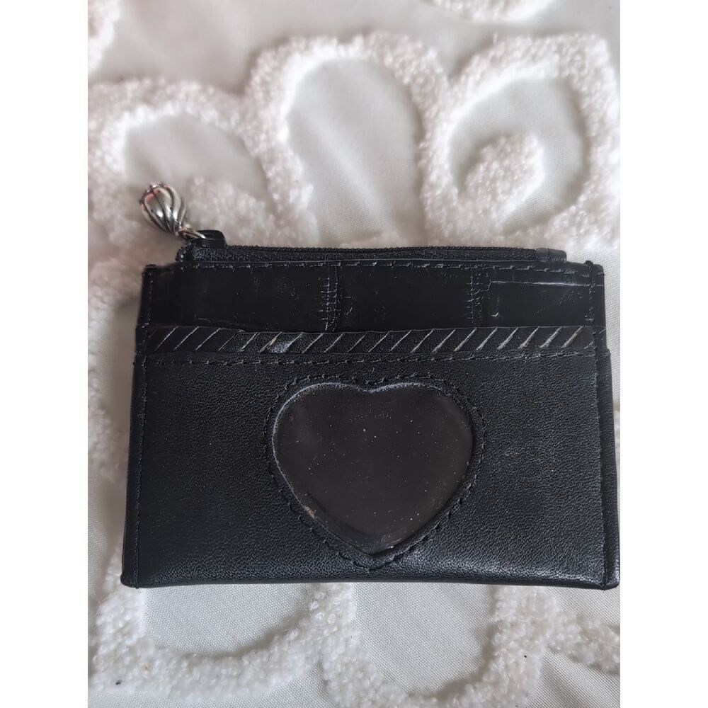 Brighton Vintage Coin /Credit Card Wallet With Heart 🖤 Photo Frame